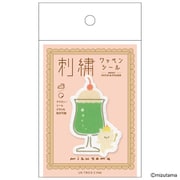 mizutama 刺繍ワッペンシール メロンソーダクマ UTN344