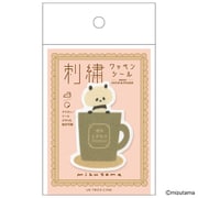 mizutama 刺繍ワッペンシール コーヒーパンダ UTN345