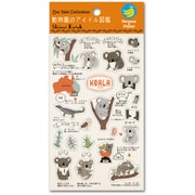 バナナペーパーシートシール 動物園のアイドル図鑑 コアラ bp-ss-10014