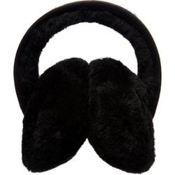 W9403 [Angahook Earmuff ムートンイヤーマフラー Black O/S]
