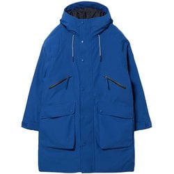 透湿防水インサレーションロングジャケット メンズ 中綿ウェア ABYSSE(006) Sサイズ ZBHBK25