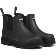 ソフトレインファーラバーブーツ レディース レインブーツ ノワール（004） サイズ35(22.5cm) ZZFNC74