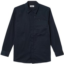 吸水速乾ロングスリーブシャツ メンズ シャツ NOIR（003） Lサイズ ZCHBK98