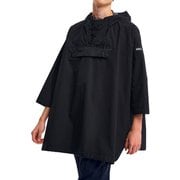 透湿防水パッカブルポンチョ ユニセックス ポンチョ NOIR（002） M+サイズ ZBHBO80