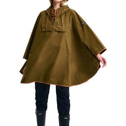 透湿防水パッカブルポンチョ ユニセックス ポンチョ VERY KAKI CB（004） M+サイズ ZBHBO80