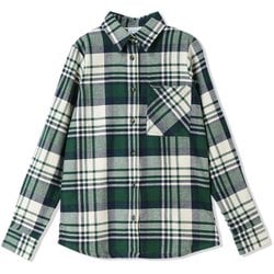 ウィメンズキャリコベイシンフランネルロングスリーブシャツ レディース シャツ Rain Forest Multiplaid(375) Mサイズ AR0805