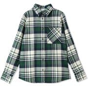 ウィメンズキャリコベイシンフランネルロングスリーブシャツ レディース シャツ Rain Forest Multiplaid(375) Lサイズ AR0805