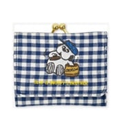 SPMS-164 PEANUTS 3つ折り財布 オラフ ネイビーチェック