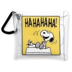 SPER-069 PEANUTS クリアマルチケース SS スヌーピー コミック イエロー