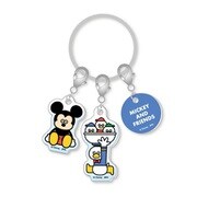 MSDN-100 ディズニー×松本セイジ 3連アクリルキーホルダー ドナルド＆ミッキー