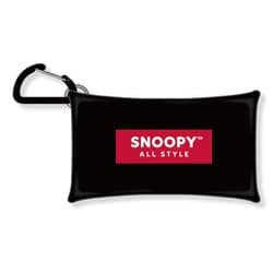 SPMS-193 PEANUTS クリアマルチケース S スヌーピー オールスタイル ブラック