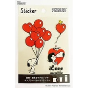 PKS264 [耐熱耐水ステッカー ピーナッツ Love and Happy]