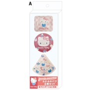 K5250A サンリオキャラクターズ ふわふわパフ 3種セット ハローキティ