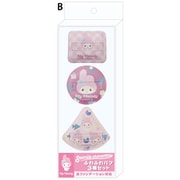 K5250B サンリオキャラクターズ ふわふわパフ 3種セット マイメロディ
