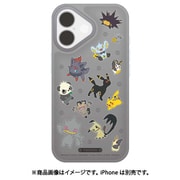 iPhone 17用 IIIIfitクリアケース ポケモン ブラック PKE-22BK