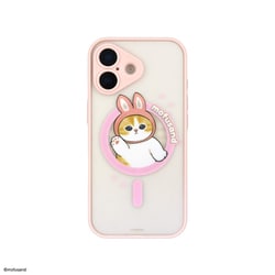 iPhone 17用 MagSafeプランプフレームケース ウサニャン MOFU-97B