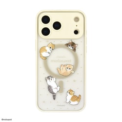 iPhone 17 Pro Max用 MagSafeプランプフレームケース ニャンコ MOFU-100A