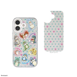 iPhone 17用 カメラフレームケース カイジュウニャン MOFU-101A