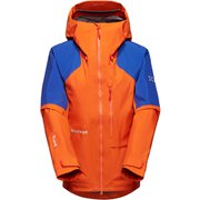 アイガーノードワンドアドバンスドハードシェルフードジャケットウィメン レディース 防水ジャケット eiger orange-eiger blue（2291） Sサイズ（日本：Mサイズ） 1010-31720
