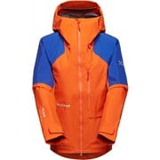 アイガーノードワンドアドバンスドハードシェルフードジャケットウィメン レディース 防水ジャケット eiger orange-eiger blue（2291） Mサイズ（日本：Lサイズ） 1010-31720