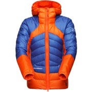 アイガーノードワンドライトダウンインフードジャケットウィメン レディース ダウンウェア eiger orange-eiger blue（2291） Sサイズ（日本：Mサイズ） 1013-04070