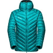 ブロードピークインフードジャケットアジアンフィットメン メンズ ダウンウェア deep teal-black（40322） Sサイズ（日本：Mサイズ） 1013-04460