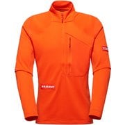 アイガーノードワンドアドバンスドファーストレイヤーハーフジッププル メンズ カットソー eiger orange（2289） Sサイズ（日本：Mサイズ） 1016-01770