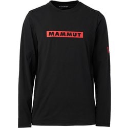 クィックドライロゴプリントロングスリーブTシャツアジアンフィットメンクラシック メンズ カットソー black（0001） XLサイズ（日本：XXLサイズ） 1016-02250