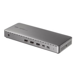 USB-C ドッキングステーション 4K対応 3画面出力可能 PD85W USB10Gbps/HDMI×3/DisplayPort×2/LANポート USB-CVDK20