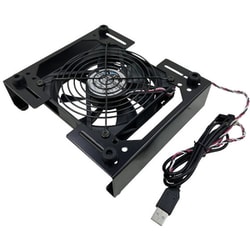 USBファン付 ルーター 冷却台 NB-USBXFAN-RTST01