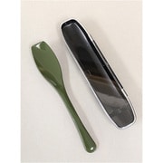 ごはんのためのスプーン カーキ（ブラックケース付）