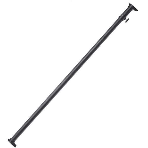 伸縮つっぱりポールストロングL 取付幅110-190cm マットブラック インテリア GK110BK