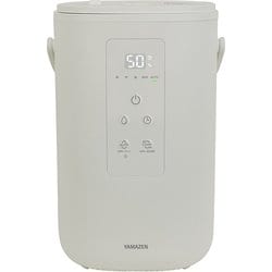 スチーム式加湿器 木造10畳/プレハブ17畳まで 700W タンク3.0L 加湿量4段階 減光機能 ベージュ EKS-V3-C