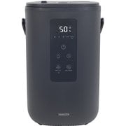 スチーム式加湿器 木造10畳/プレハブ17畳まで 700W タンク3.0L 加湿量4段階 減光機能 グレー EKS-V3-H