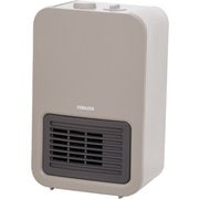 ミニセラミックヒーター 600W 温度調節機能付き EDMF-SE061-C