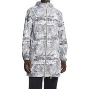 【国立自然史博物館】UVカットロングジャケット ユニセックス ウインドブレーカー ブランプリント（004） XS/Sサイズ ZBHBM51