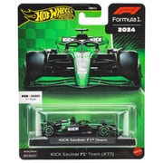 JBM13 ホットウィール キック ザウバー F1チーム （＃77） [ミニカー]
