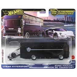 JBM39 ホットウィール チームトランスポート ライカン ハイパースポーツ/ユーロ・ハウラー [ミニカー]