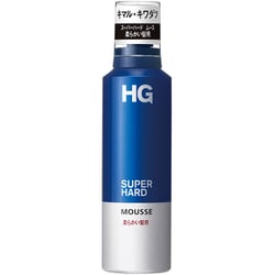 HG スーパーハードムース 柔らかい髪用 180g [整髪料]