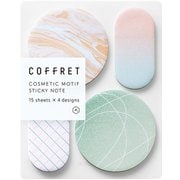 コフレ スティッキーノート ピーコックグリーン COFF001