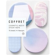 コフレ スティッキーノート ライラックピンク COFF002