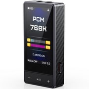 QX13 ポータブルヘッドホンアンプ USB DAC内蔵 Black FIO-QX13-B