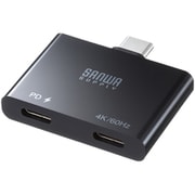 USB Type-C 拡張アダプタ 映像出力/PD充電同時 4K/60Hz DP Alt Mode PD100W アダプタタイプ AD-ALCCPD01