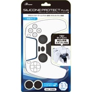 ANS-PSV048WH [PS5コントローラ用 シリコンプロテクトPlus クリアホワイト]