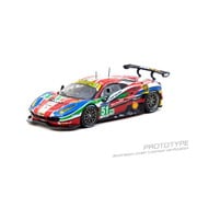T64-071-16WEC51 1/64 Ferrari 488 GTE 24h of Le Mans 2016 G. Bruni/J. Calado/A. Pier Guidi [ダイキャストミニカー]