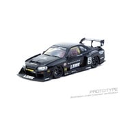T43-021-BK 1/43 LB-ER34 Super Silhouette SKYLINE Black [ダイキャストミニカー]