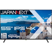 液晶モニター/55型/4K（3840×2160）/IPSパネル/半光沢/HDR対応/HDMI×3 ビデオ音声×1 コンポーネント×1/スピーカー内蔵/USBメモリ再生/3年保証 JN-IPS55UHD-M-H3