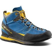 ボルダーエックスミッドGTX メンズ トレッキングシューズ ブルー/イエロー（B00Y00） EU46（29.1cm） ZFAS054