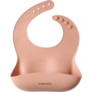 AngeSmile シリコンエプロン U型 アプリコット ang-silaprn-or