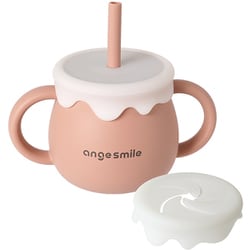 AngeSmile シリコンマグカップ アプリコット ang-silmag-apr